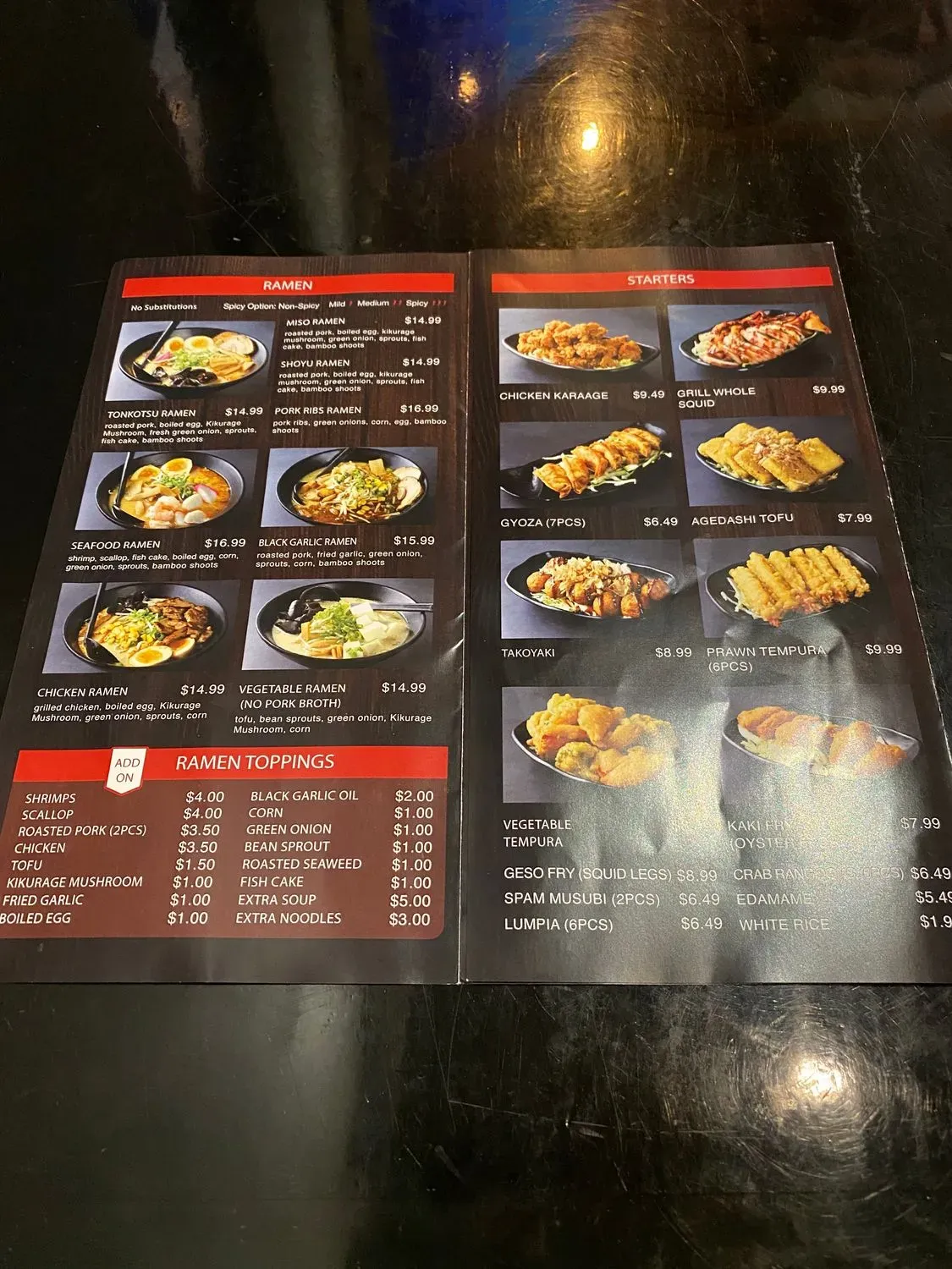 Menu 6