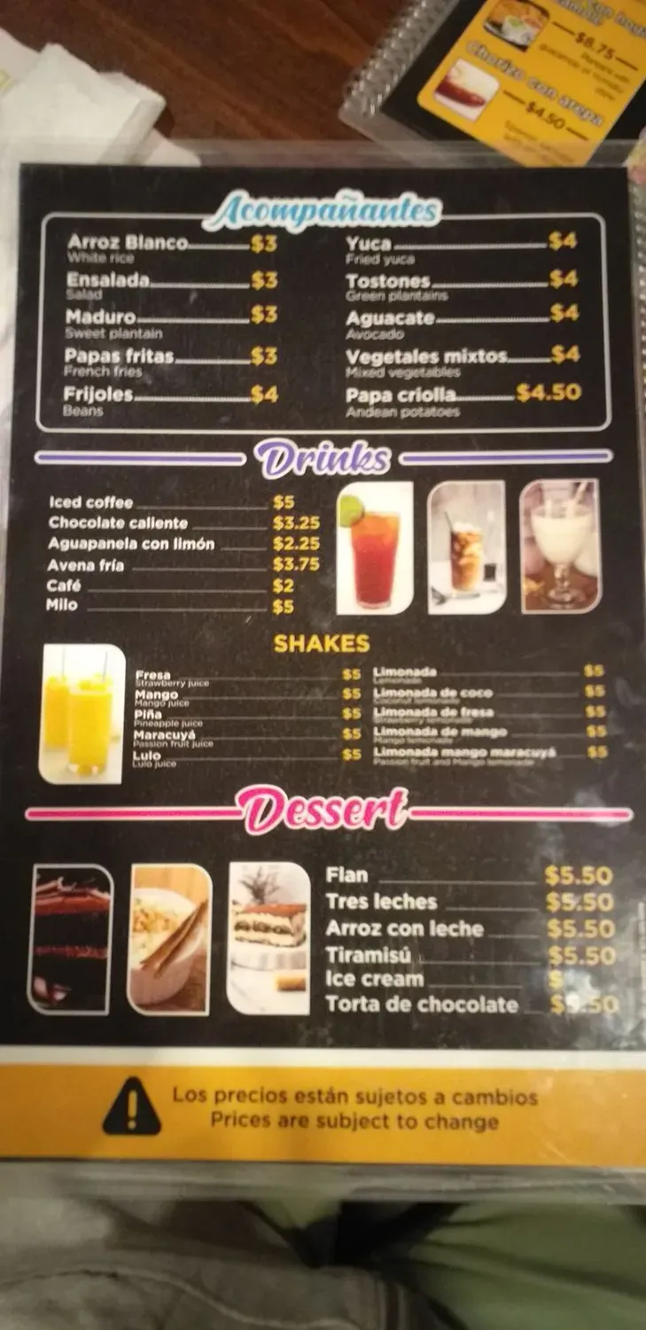 Menu 4