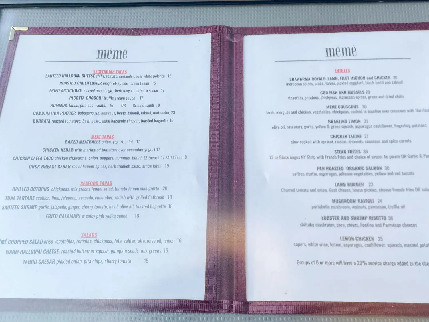 Menu 3