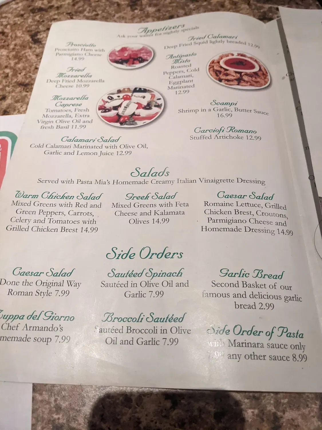 Menu 4