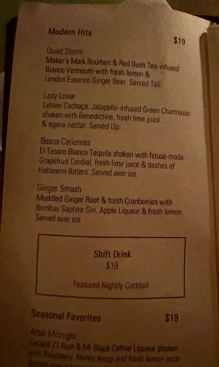 Menu 4