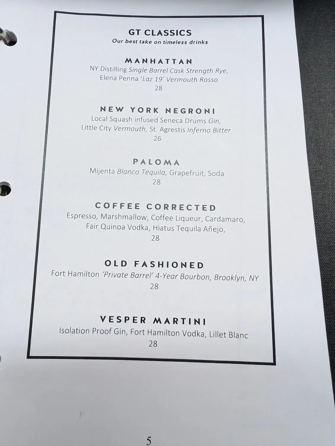 Menu 4