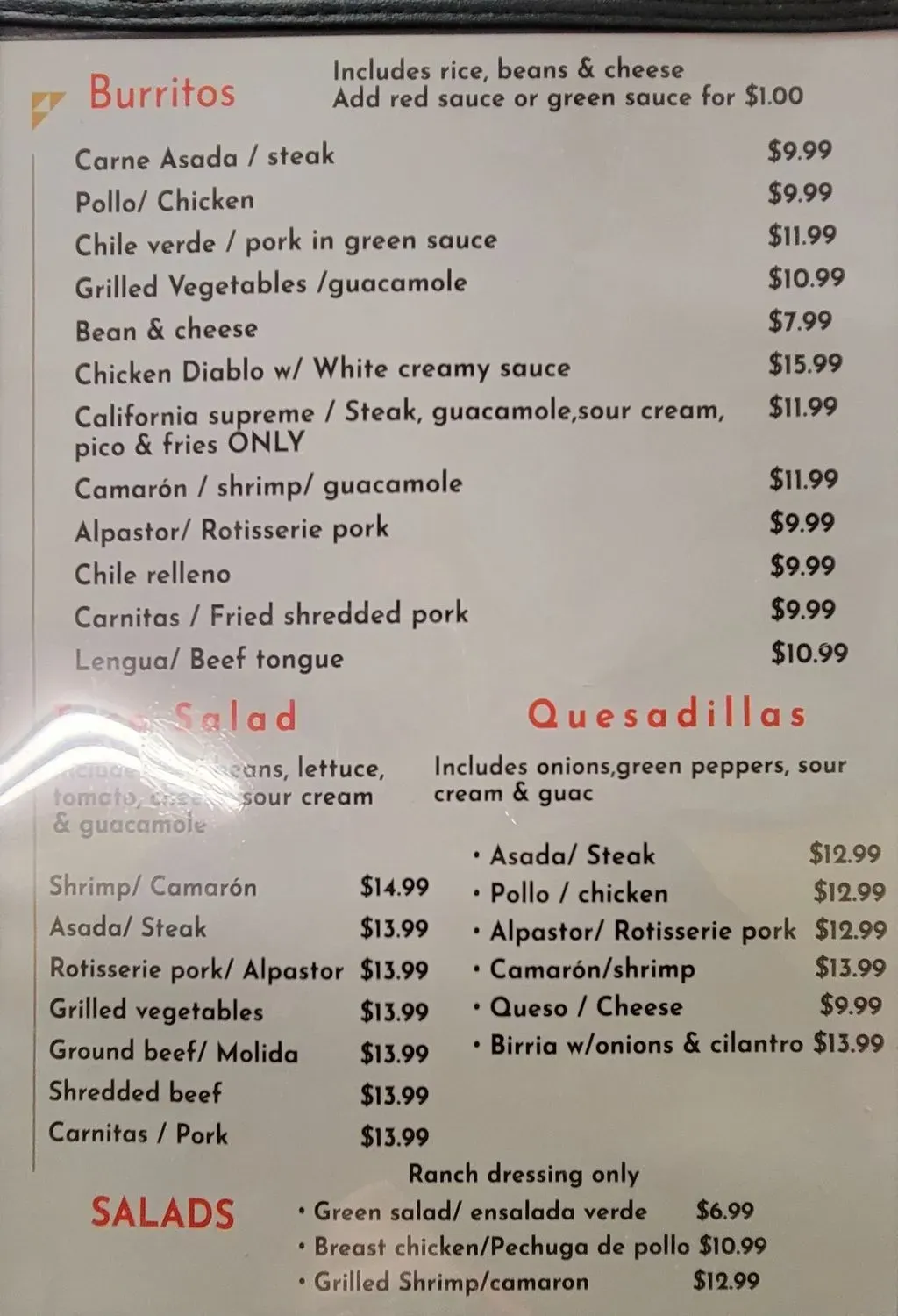 Menu 3