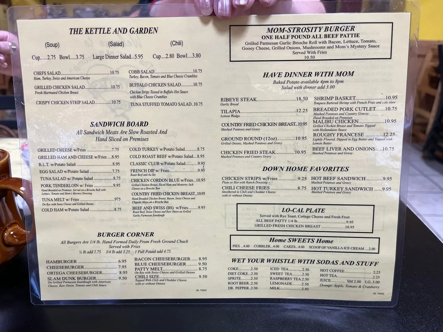 Menu 6