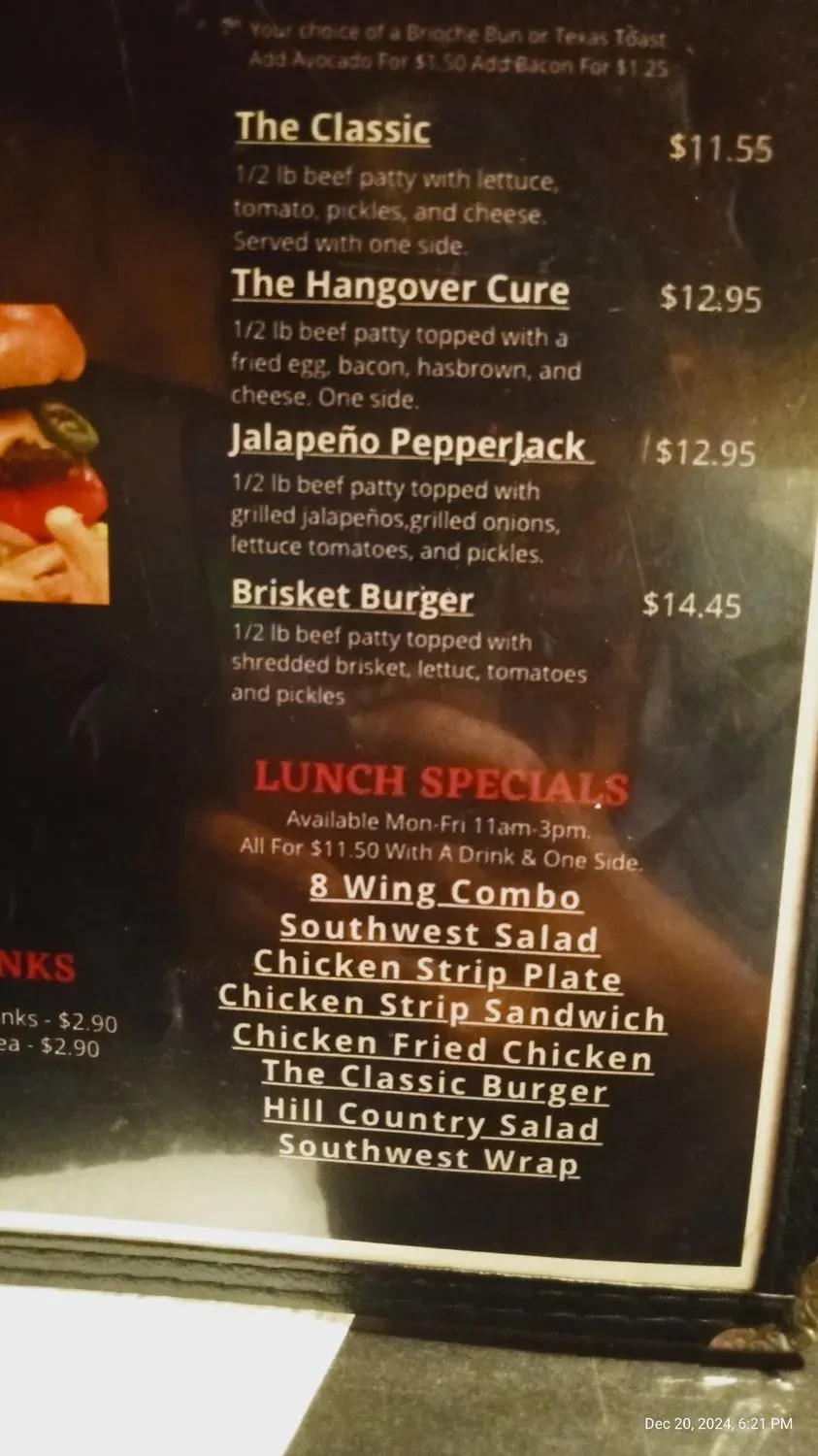 THE BWB RESTAURANT ANNAVILLE Menu - Updated November 2025