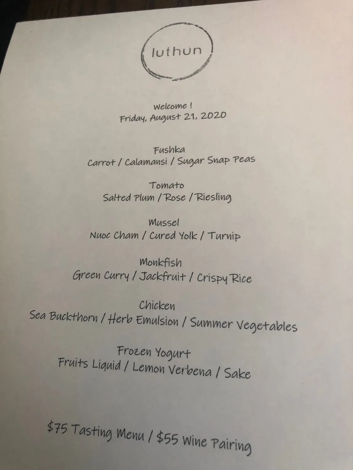 Menu 4