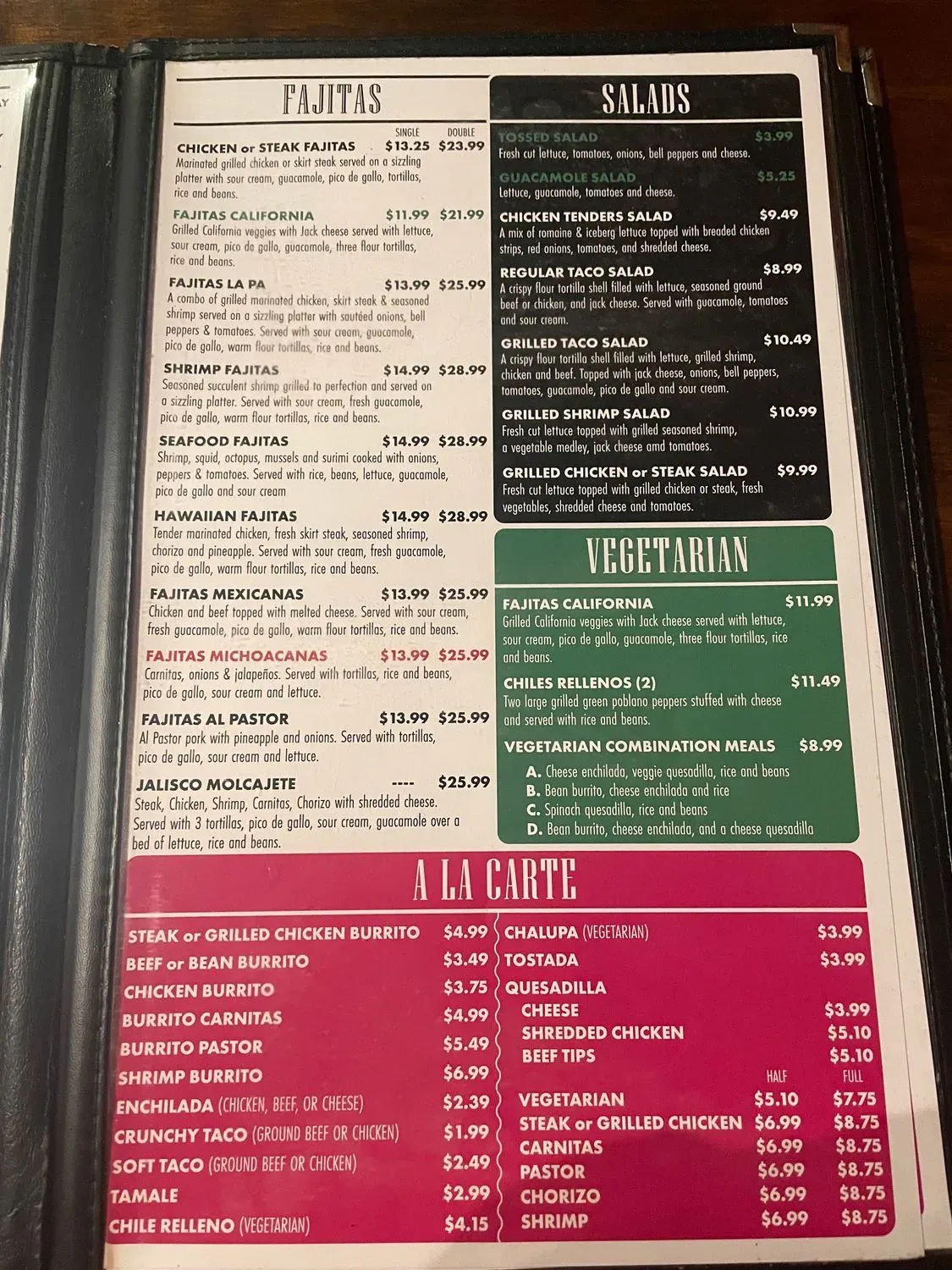 Menu 4