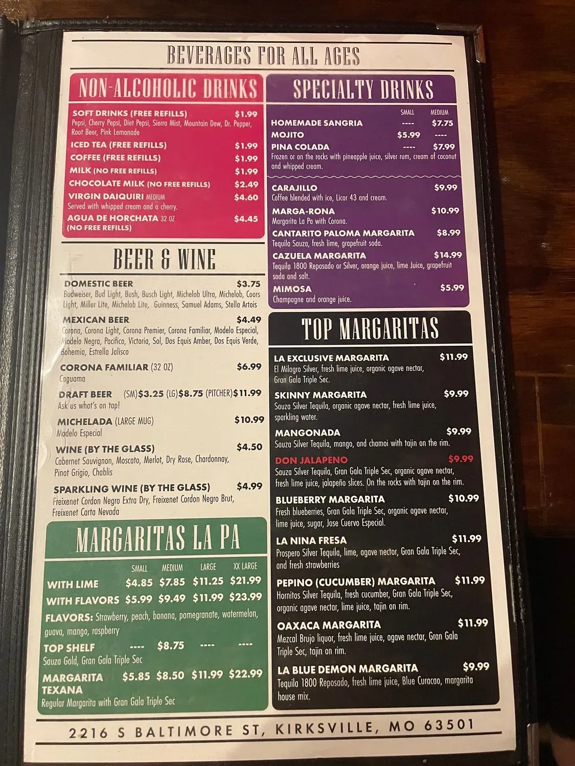 Menu 3