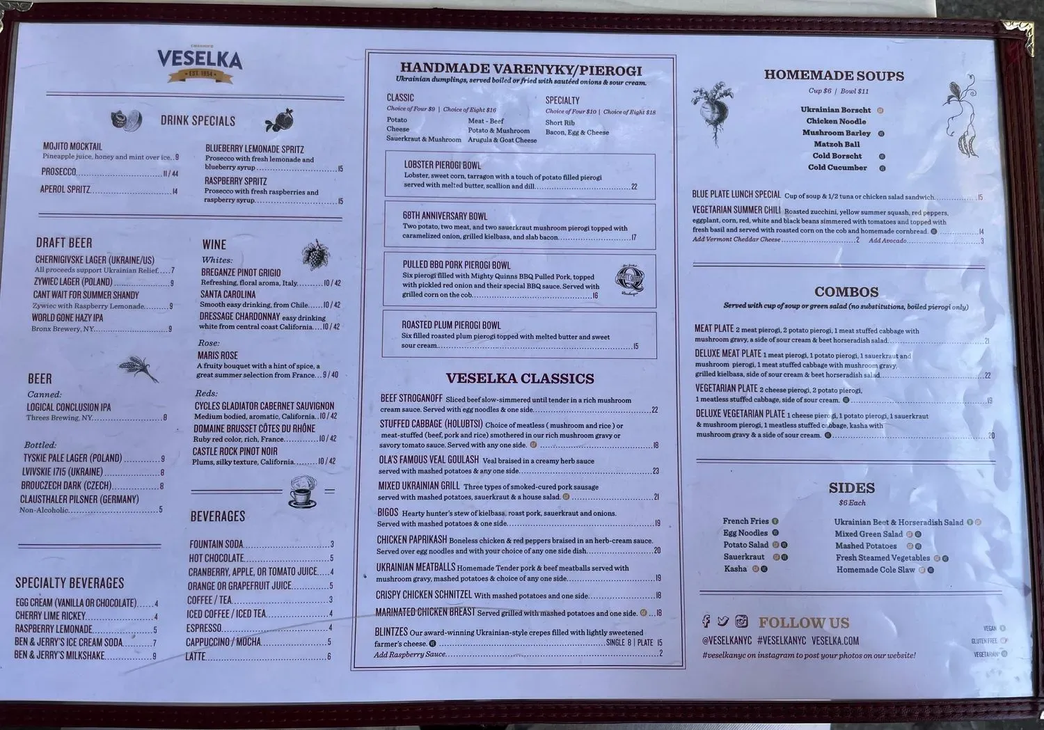 Menu 6