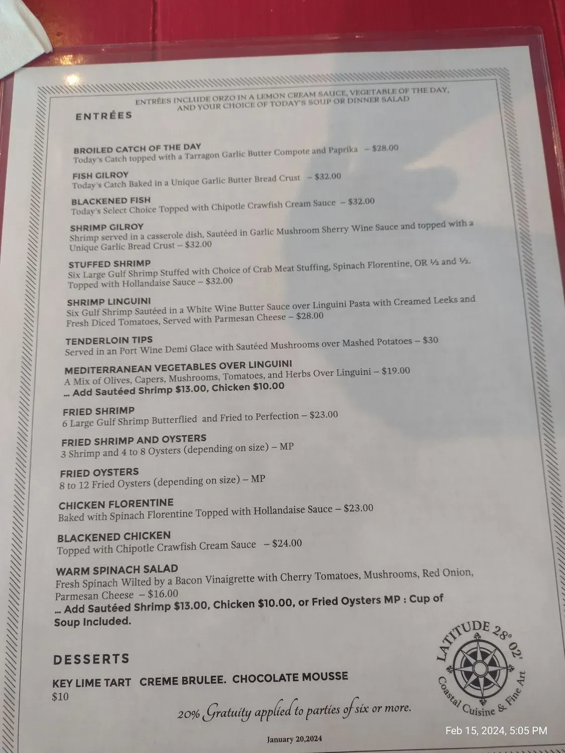 Menu 3