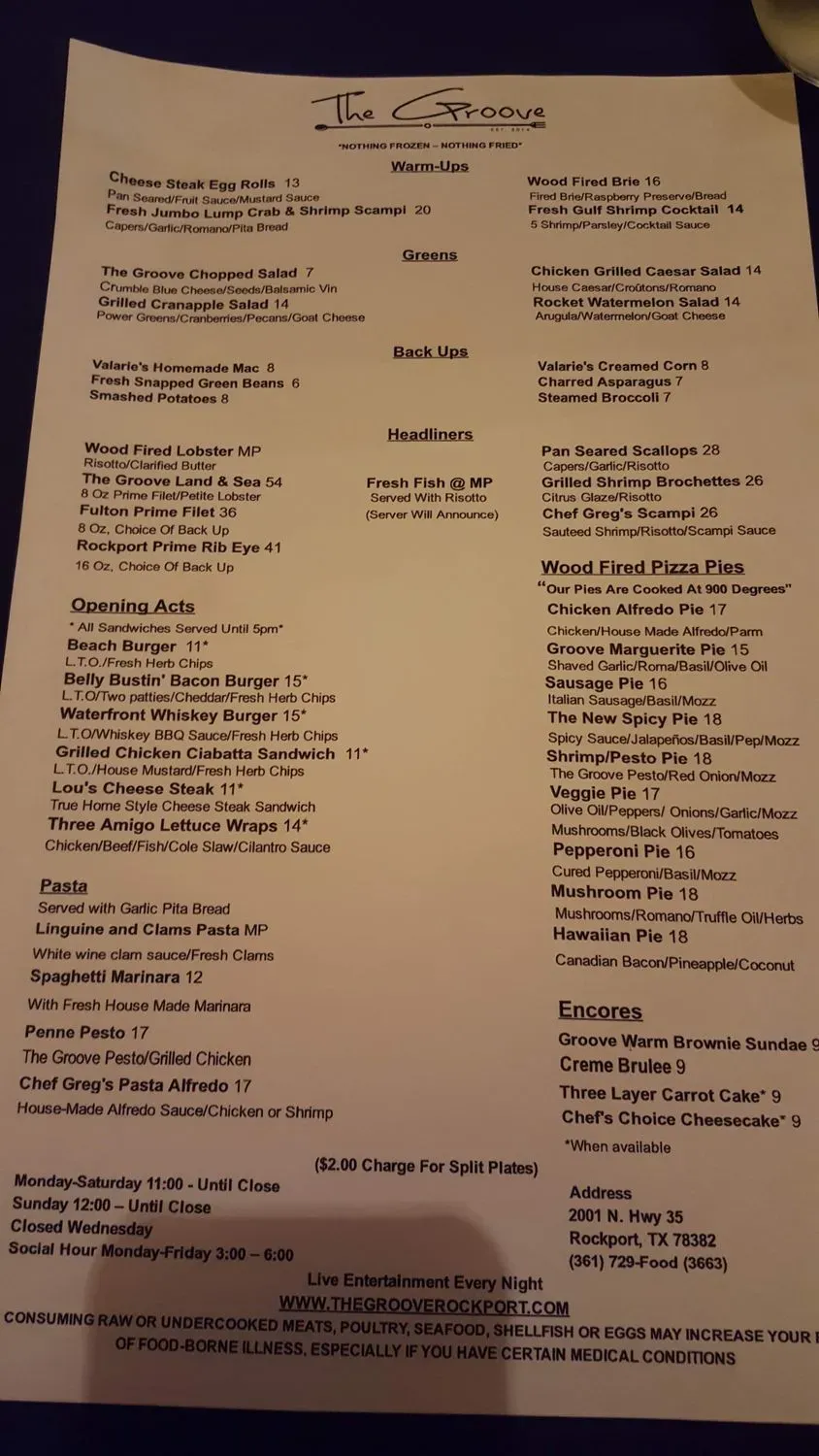 Menu 6