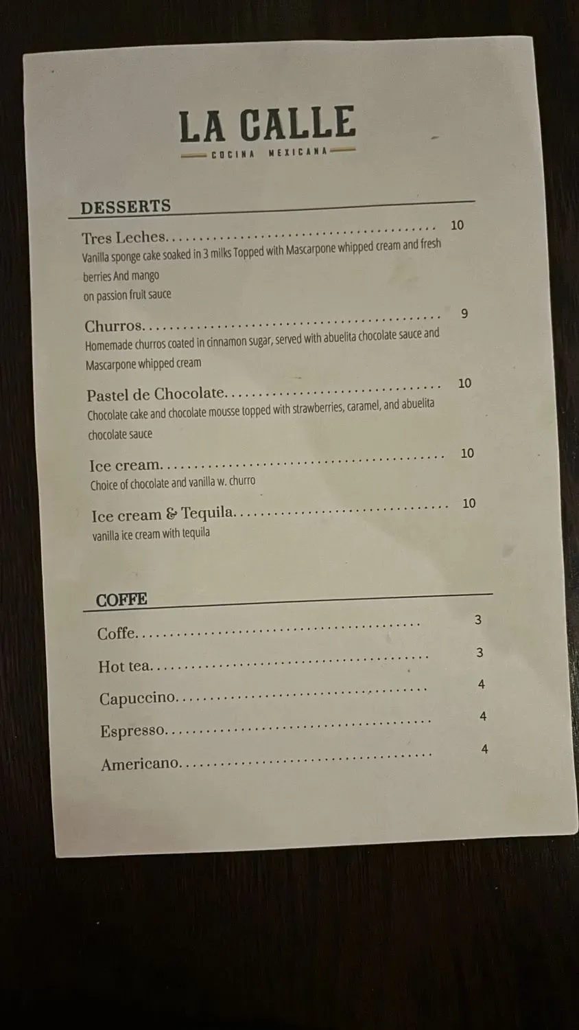 Menu 6