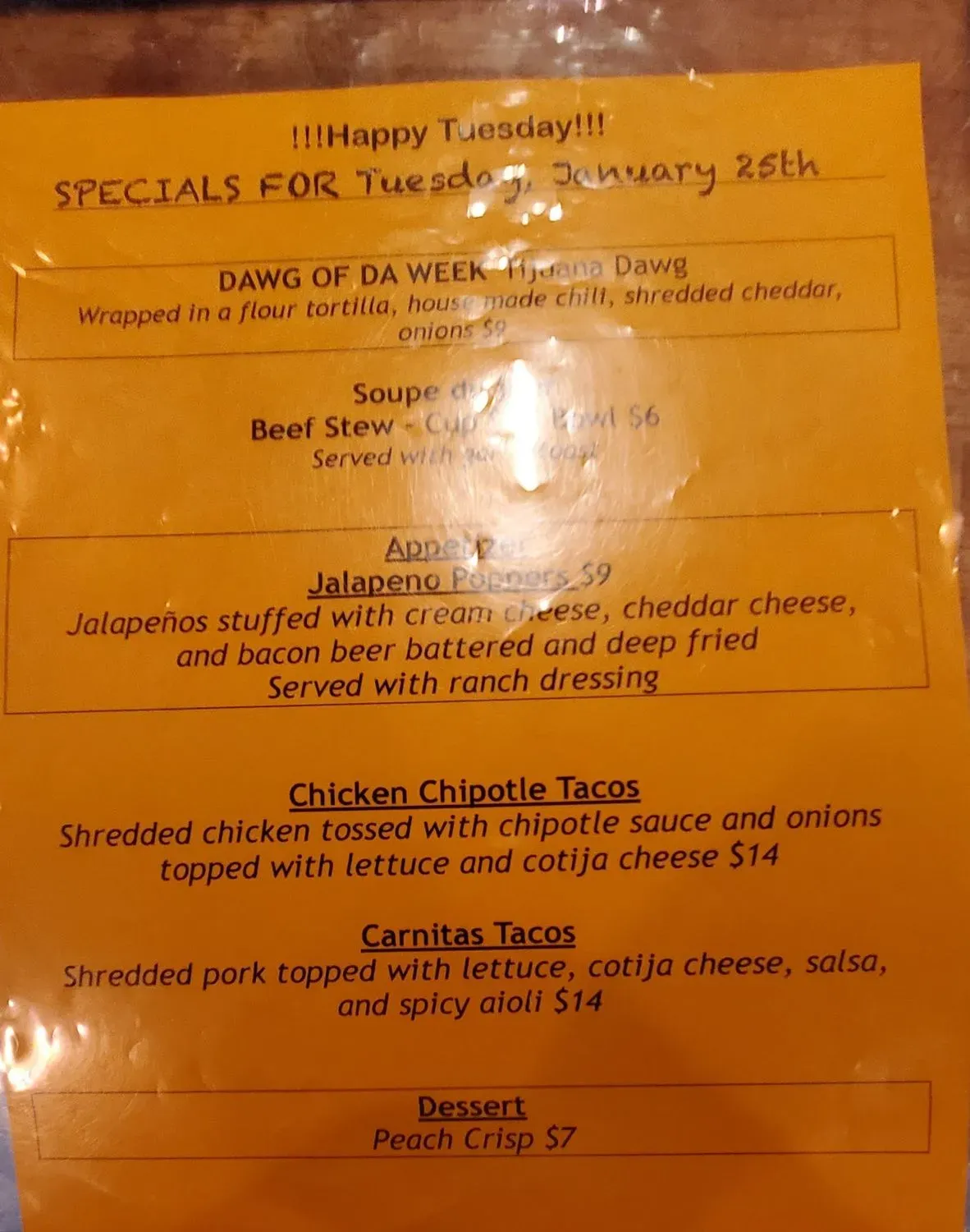 Menu 4