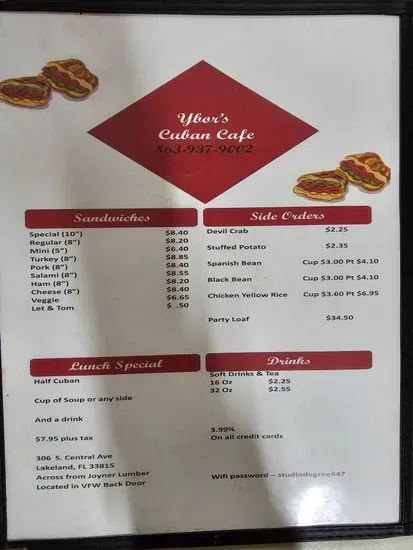 Menu 3