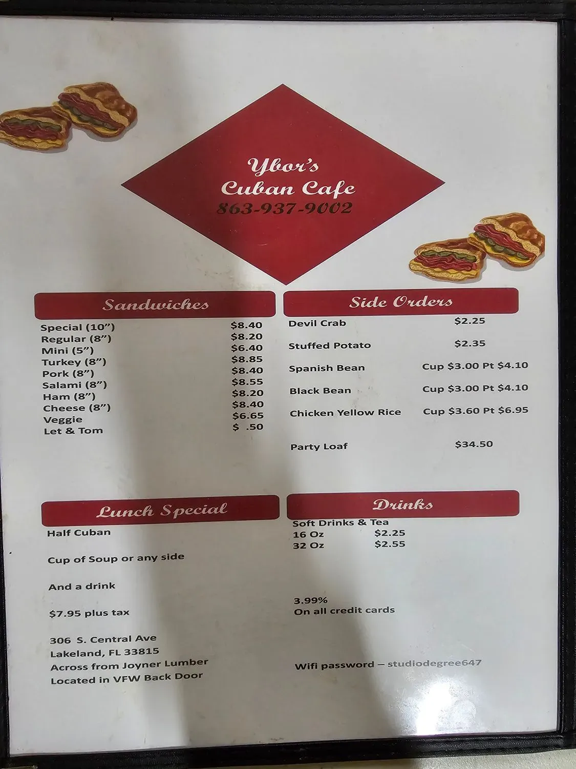 Menu 3