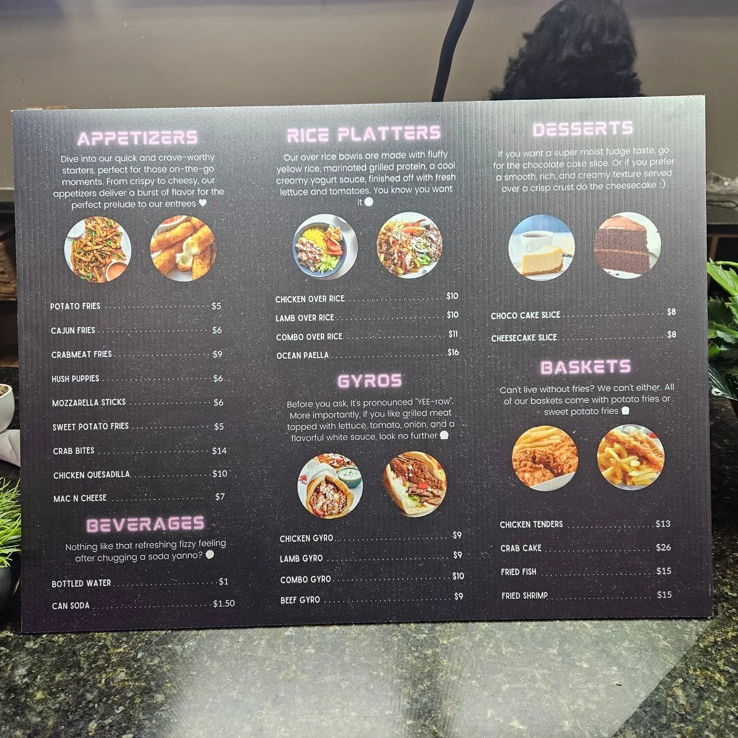 Menu 6