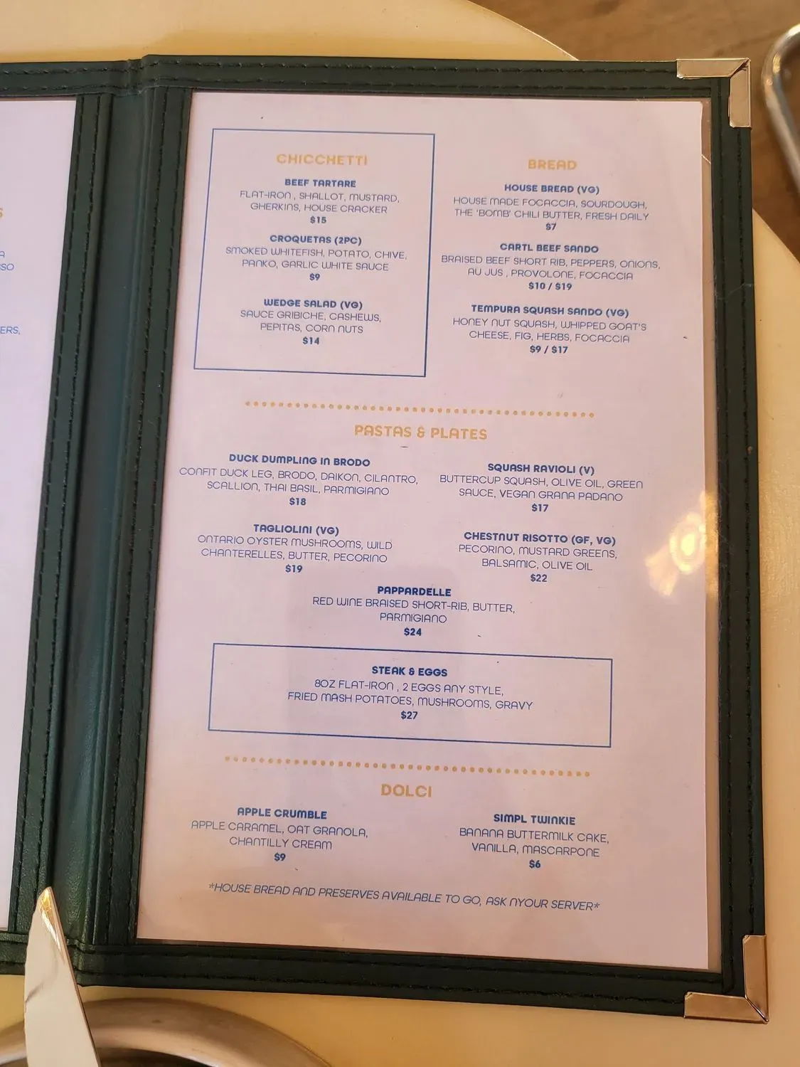 Menu 4