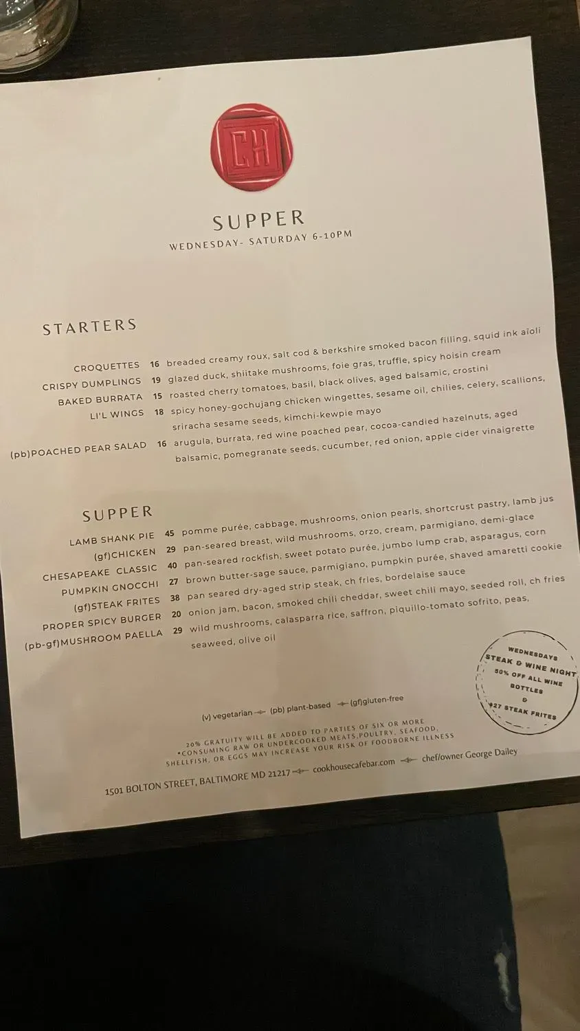 Menu 6