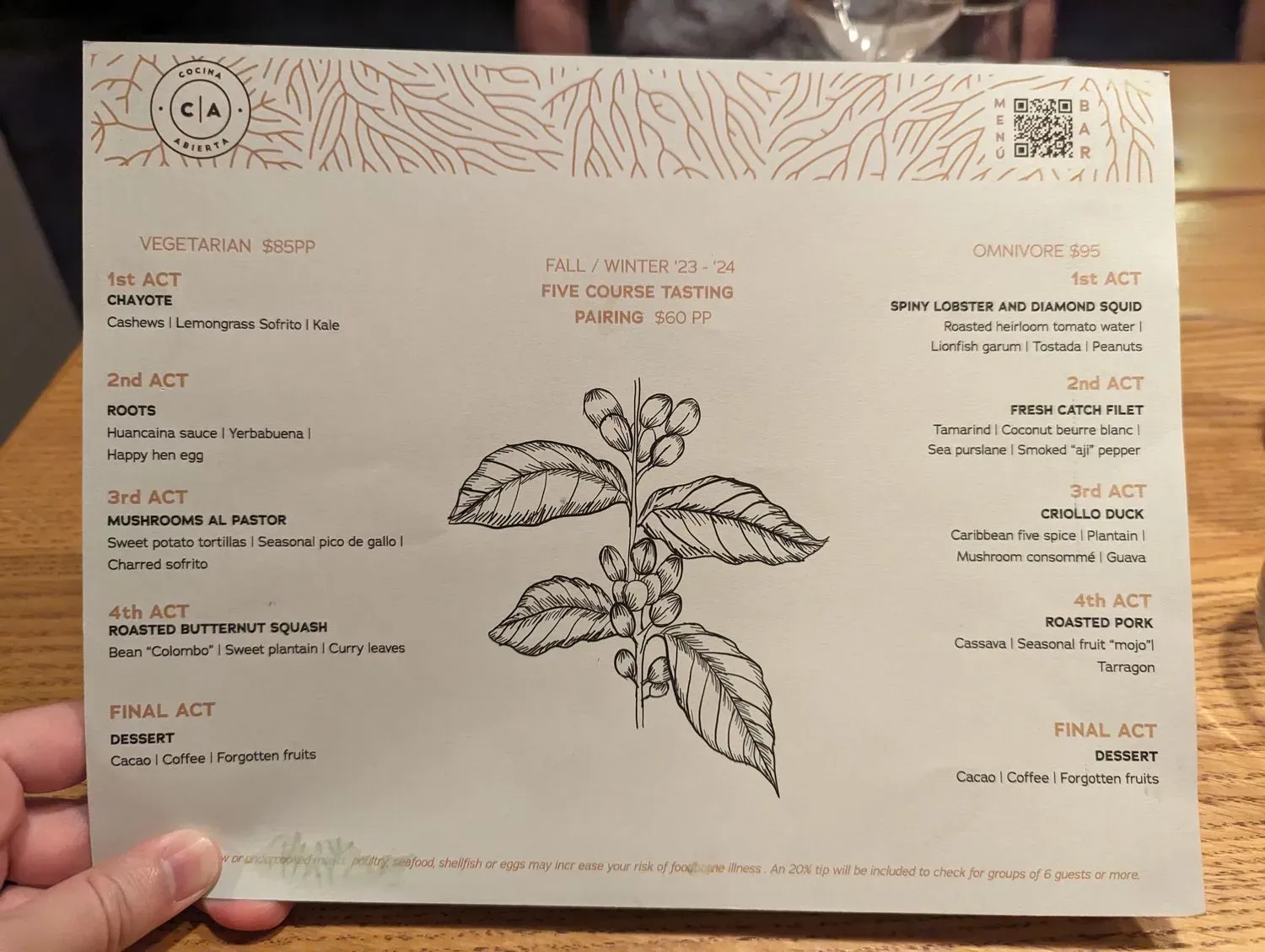 Menu 6