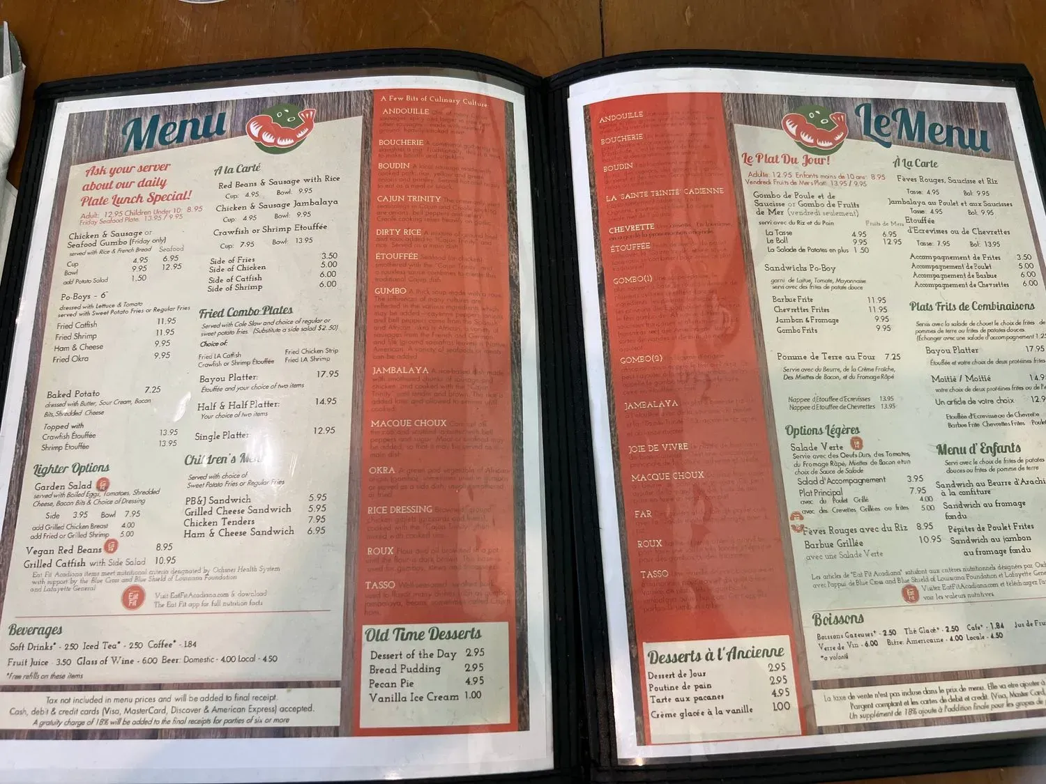 Menu 6