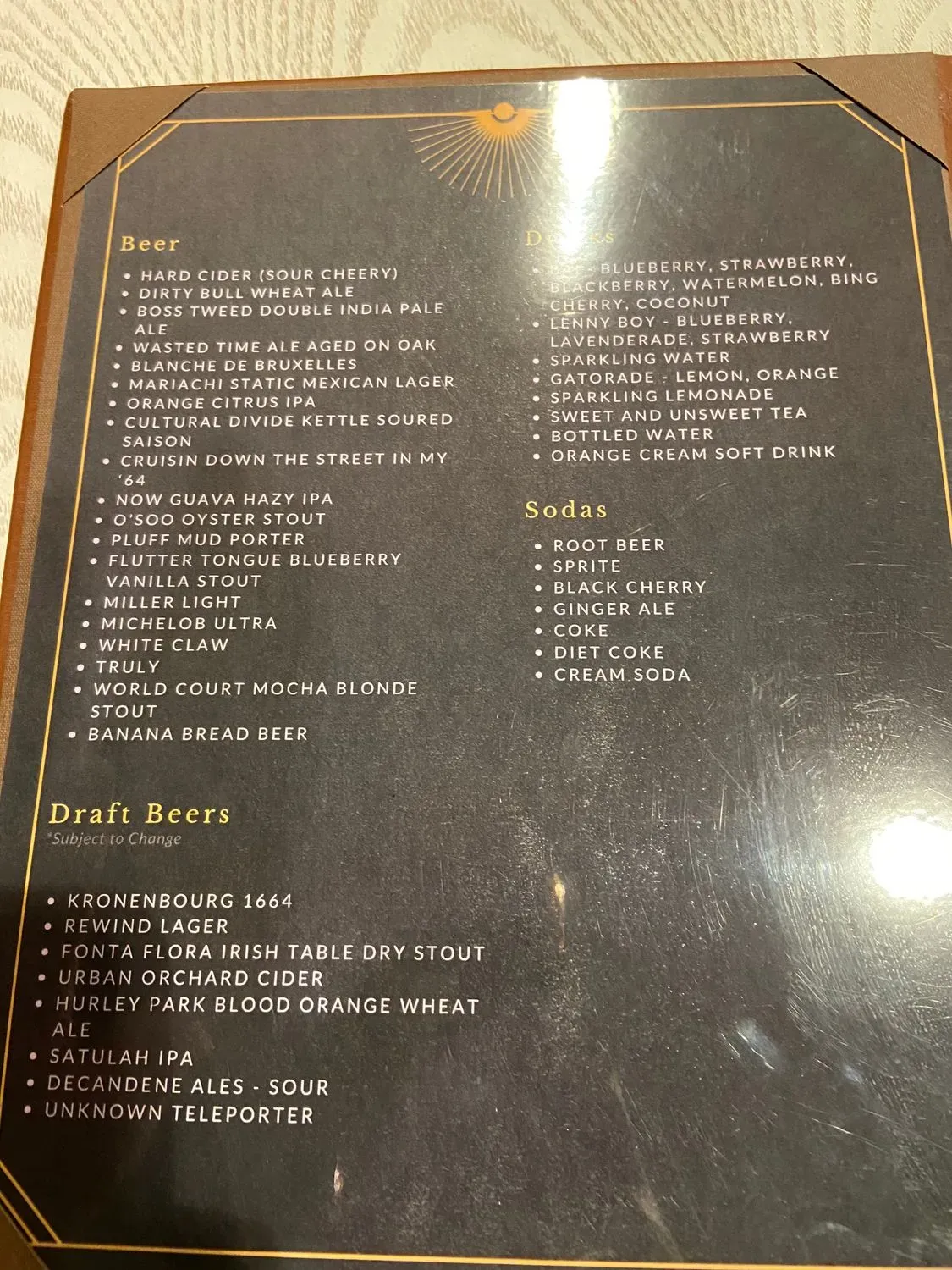 Menu 3