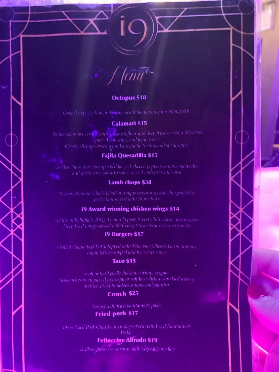 Menu 4