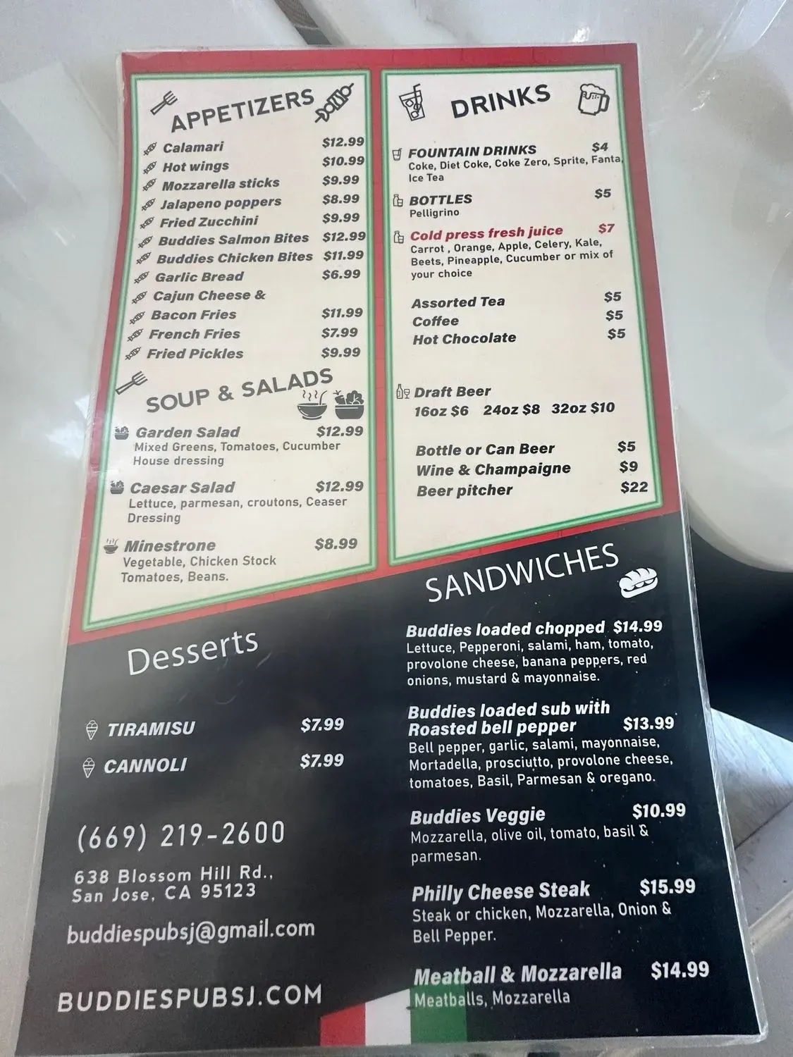 Menu 6