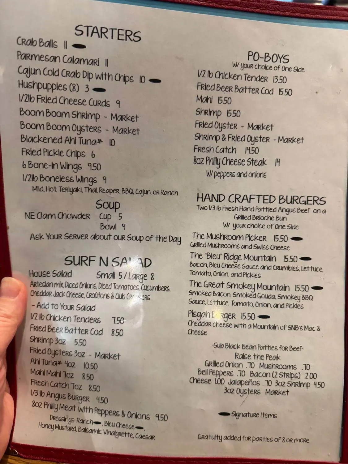 Menu 3