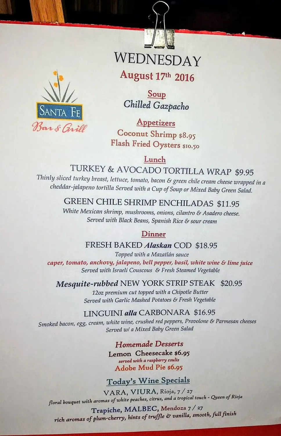 Menu 3