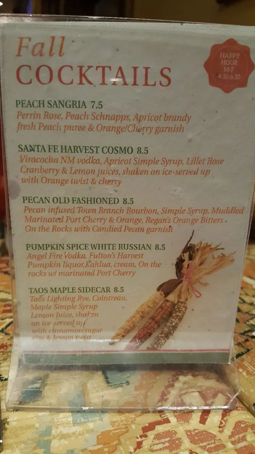 Dr. Field Goods Menu - Updated November 2025