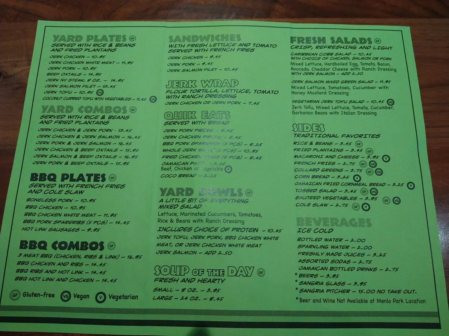 Menu 4