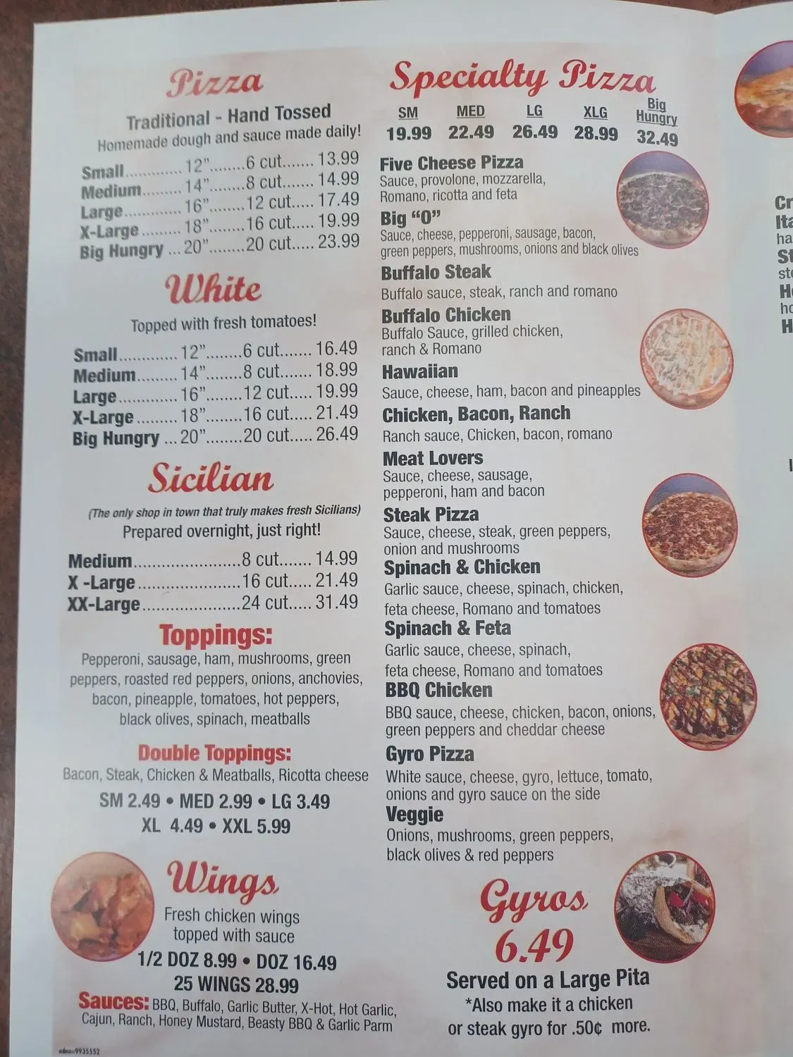 Menu 3