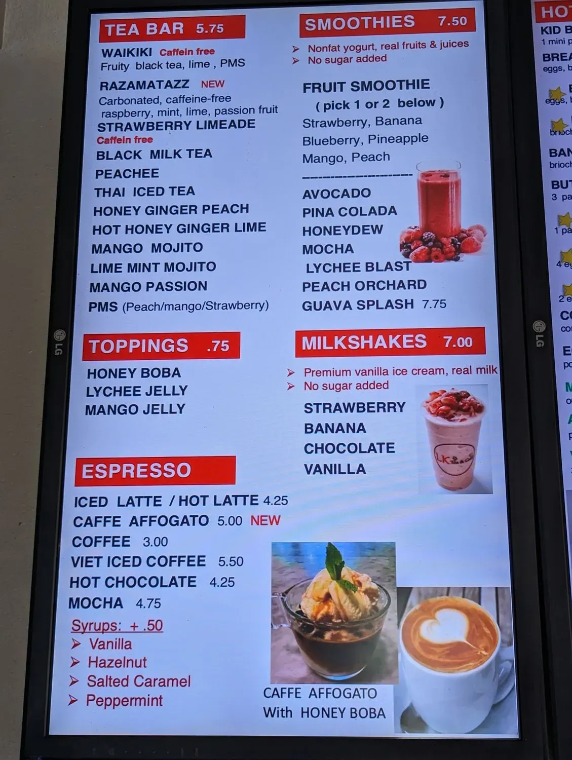 Menu 3