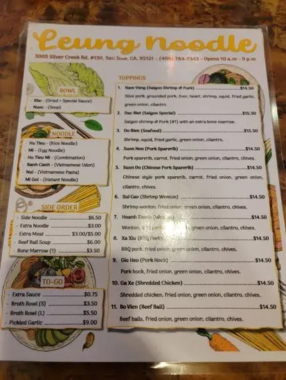 Menu 6