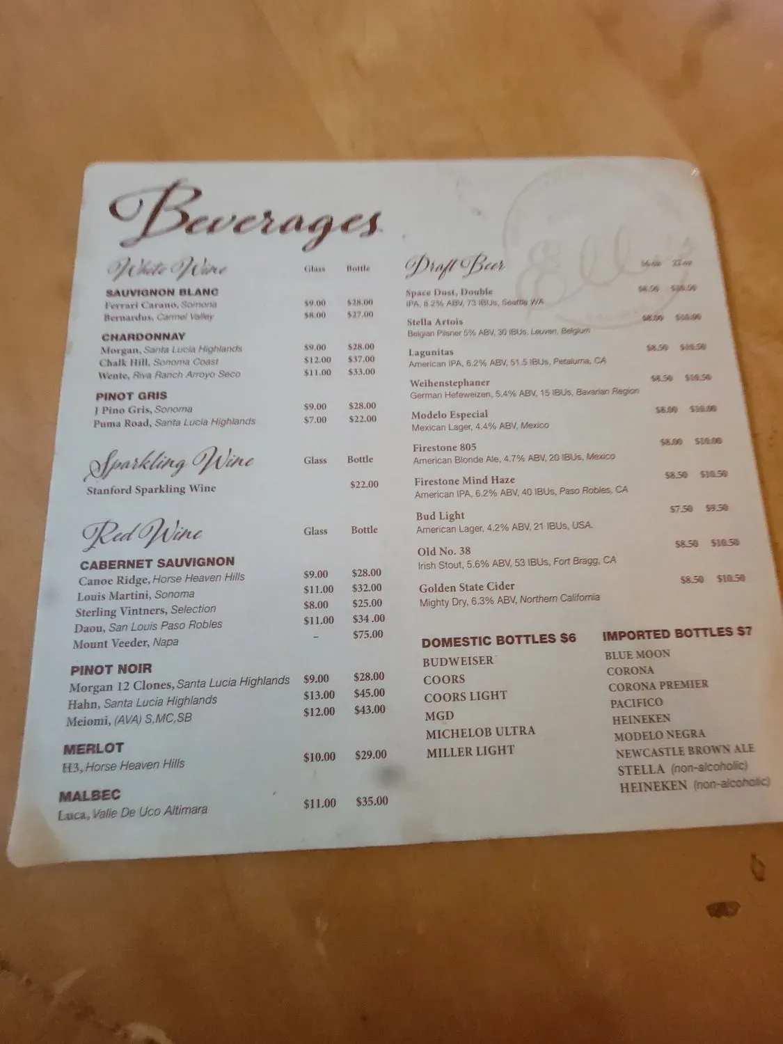 Menu 3