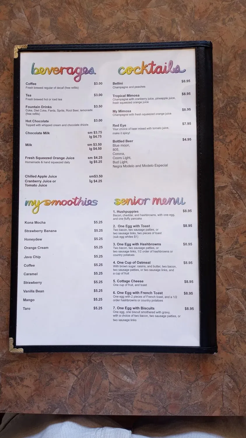 Menu 4