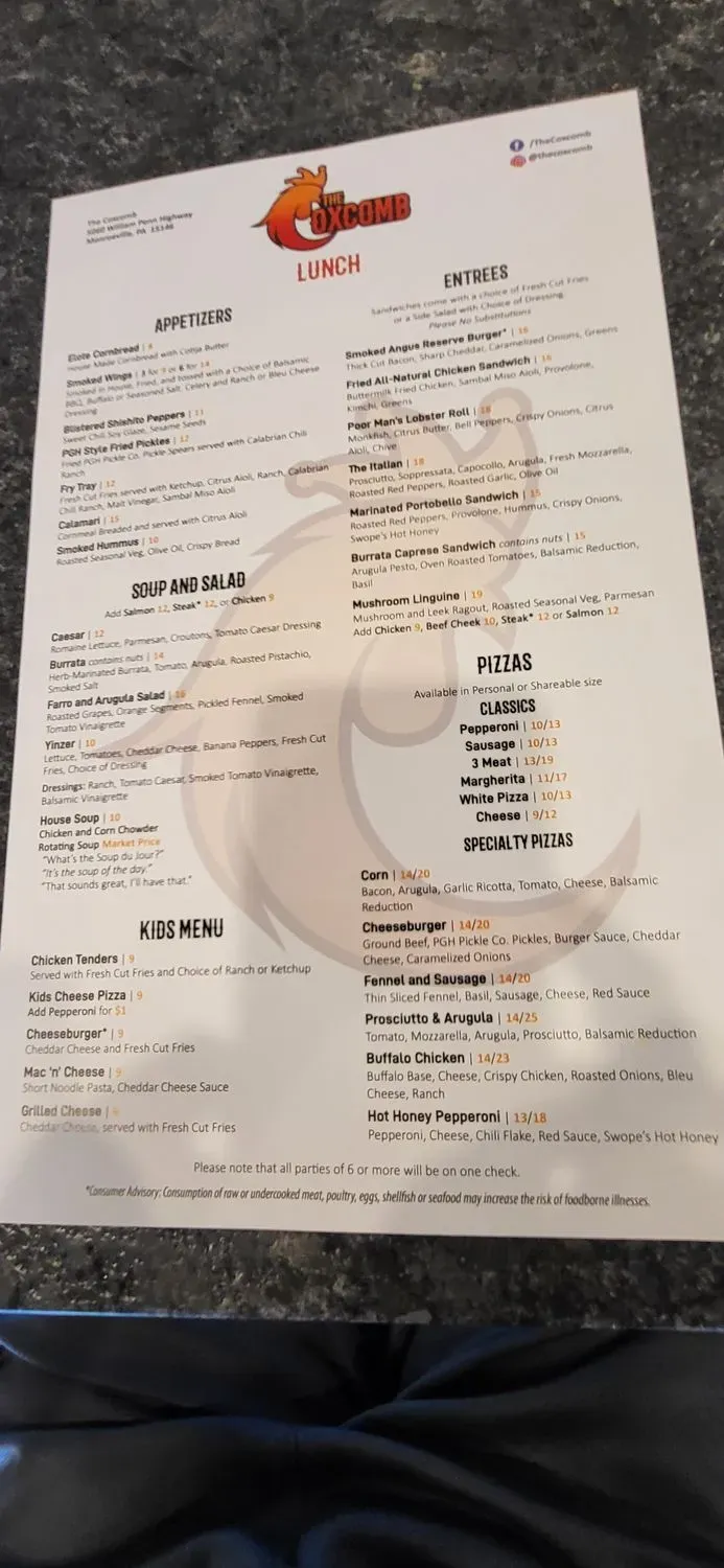 Menu 6