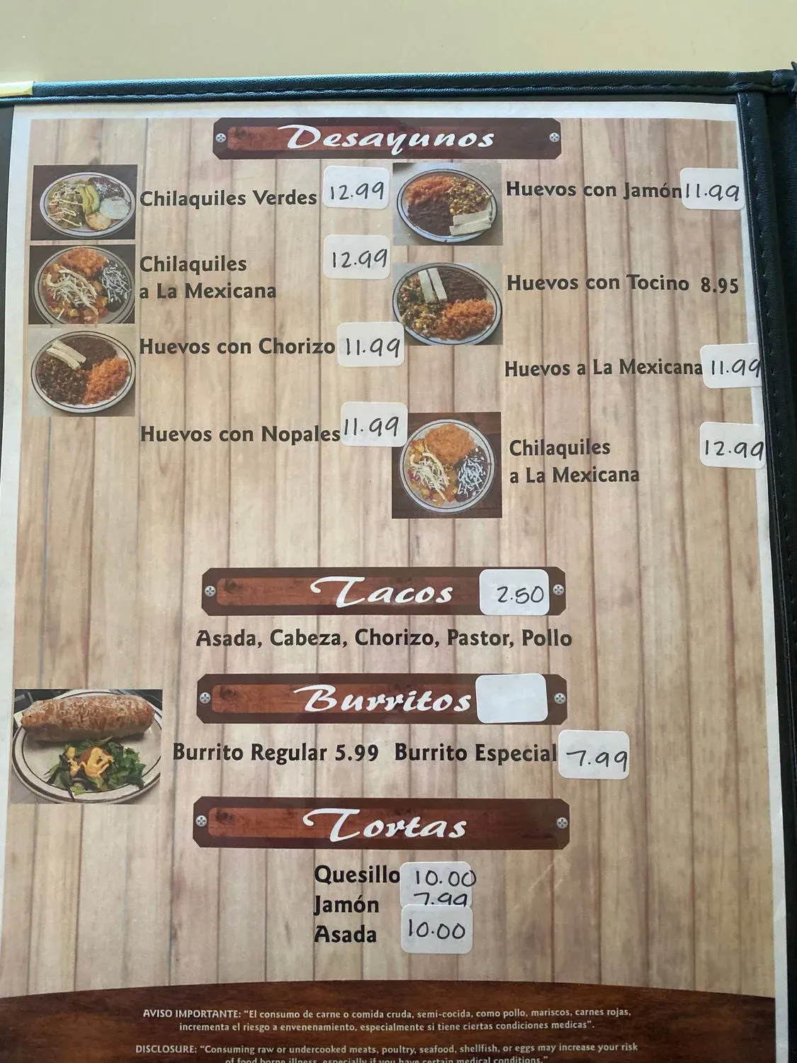 Menu 4