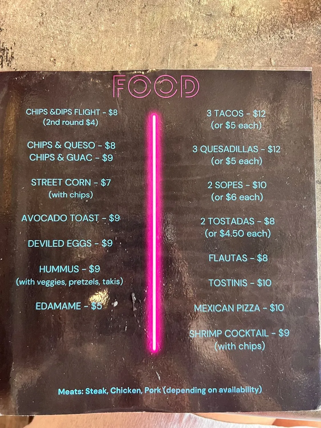 Menu 6