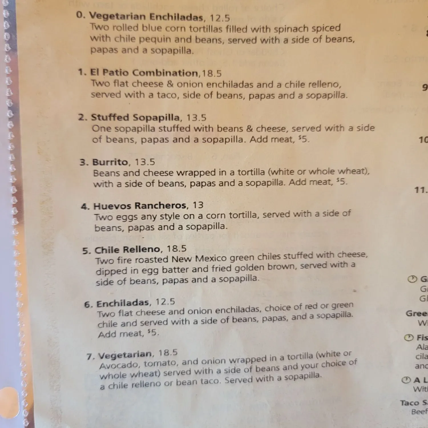 Menu 4