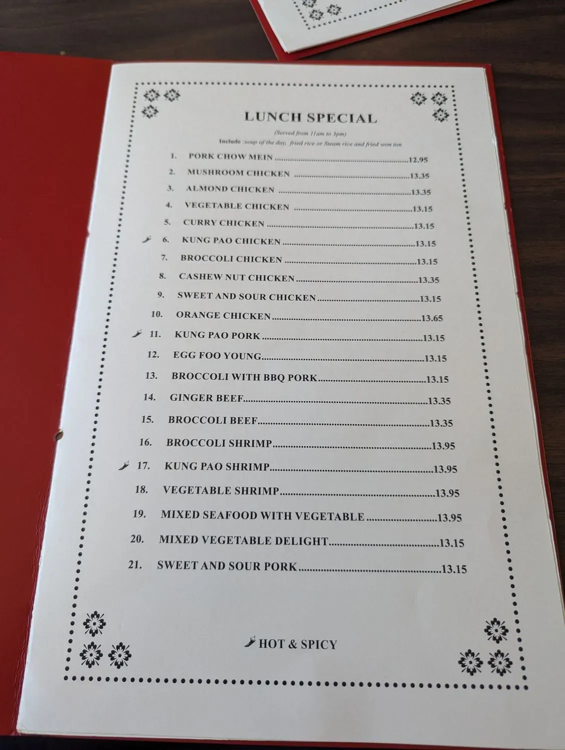 Menu 3