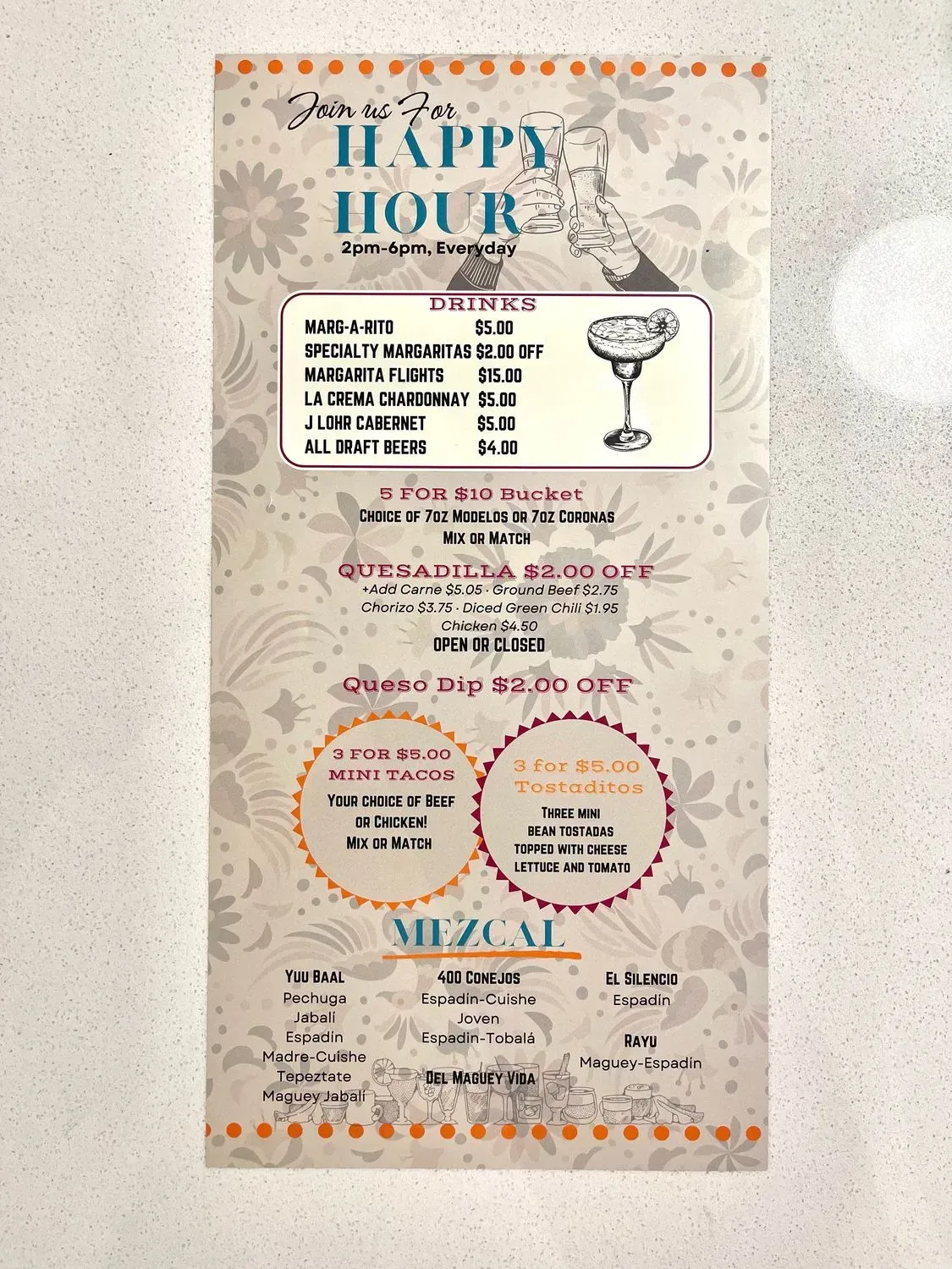 Menu 4