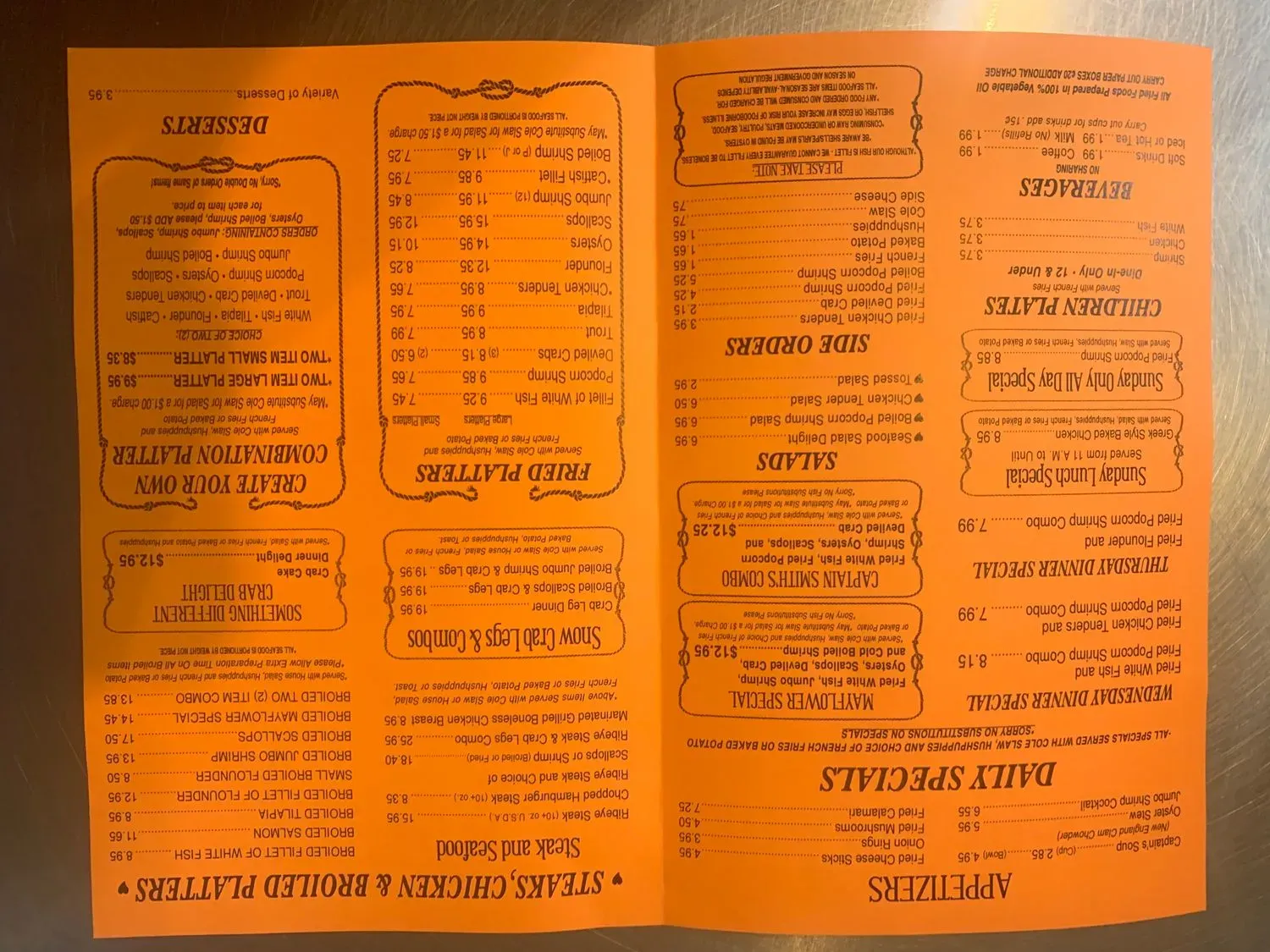 Menu 6