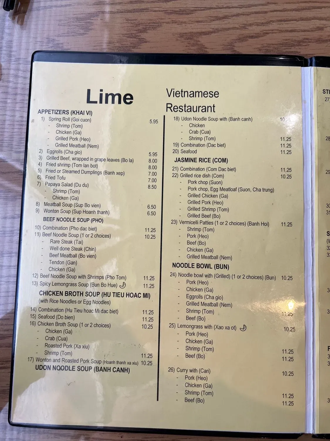 Menu 6