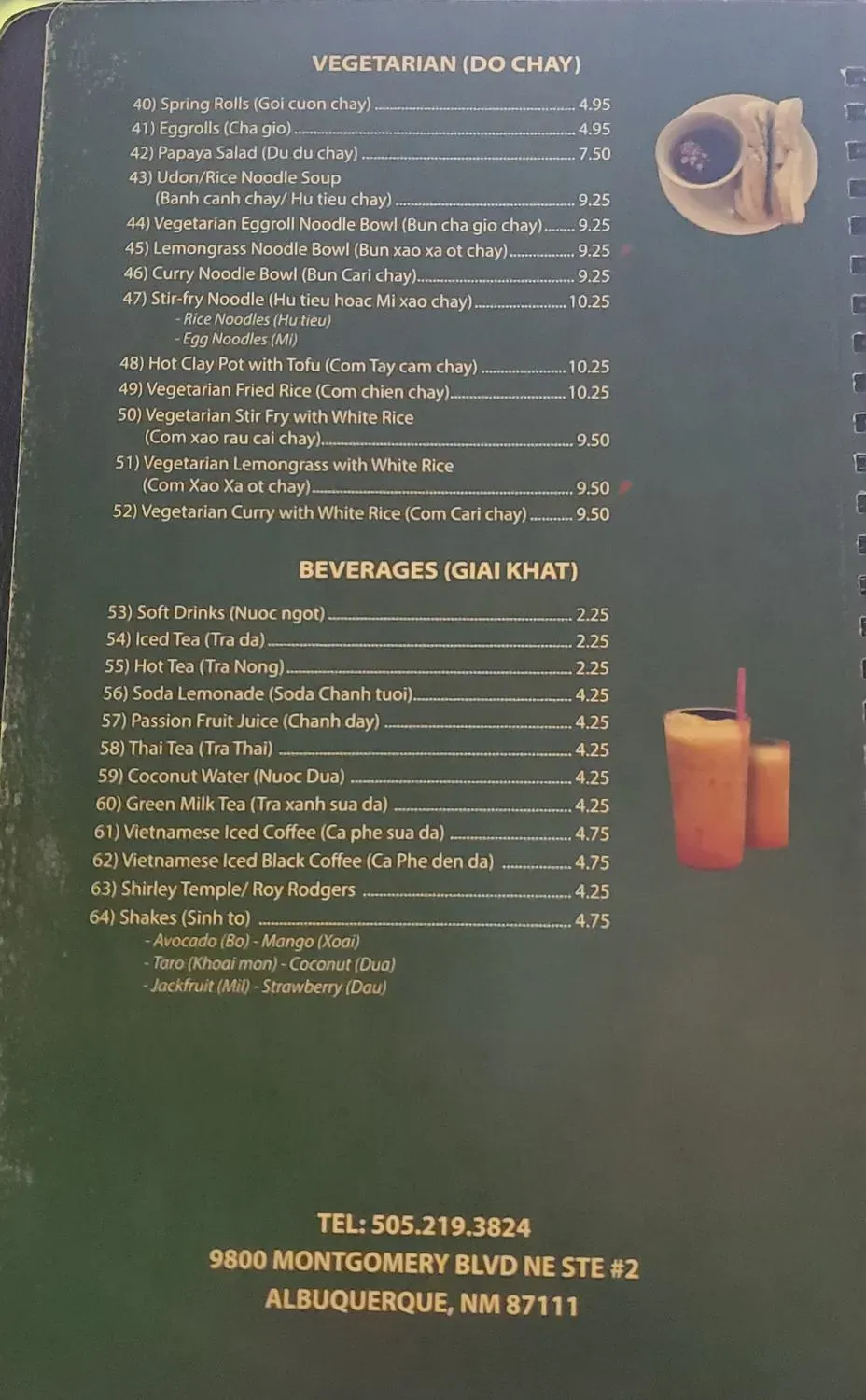 Menu 6