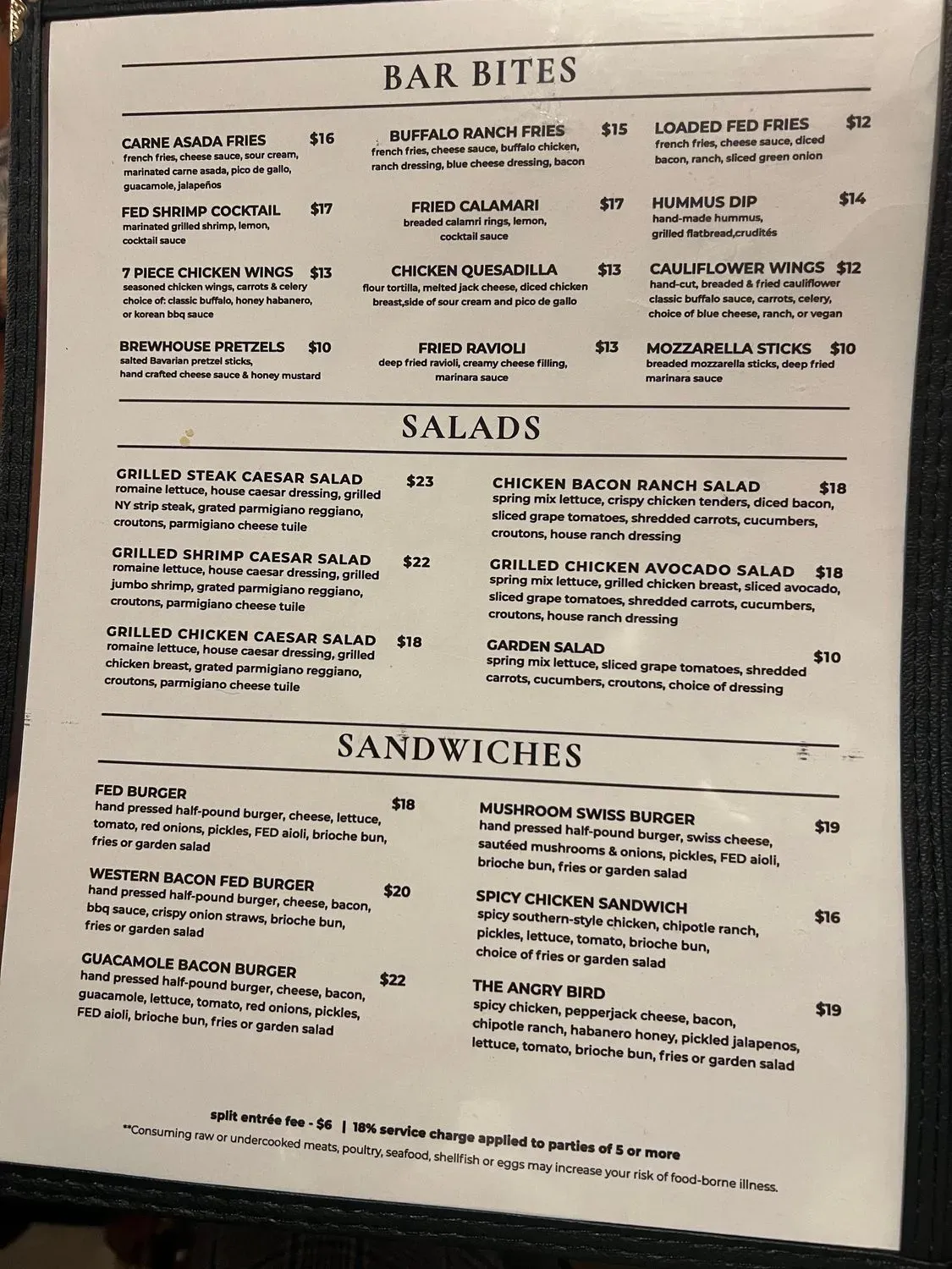 Menu 6