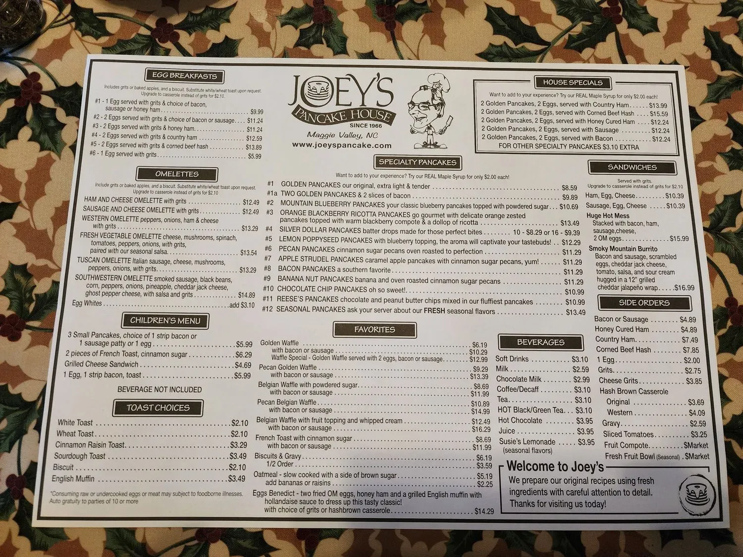 Menu 3