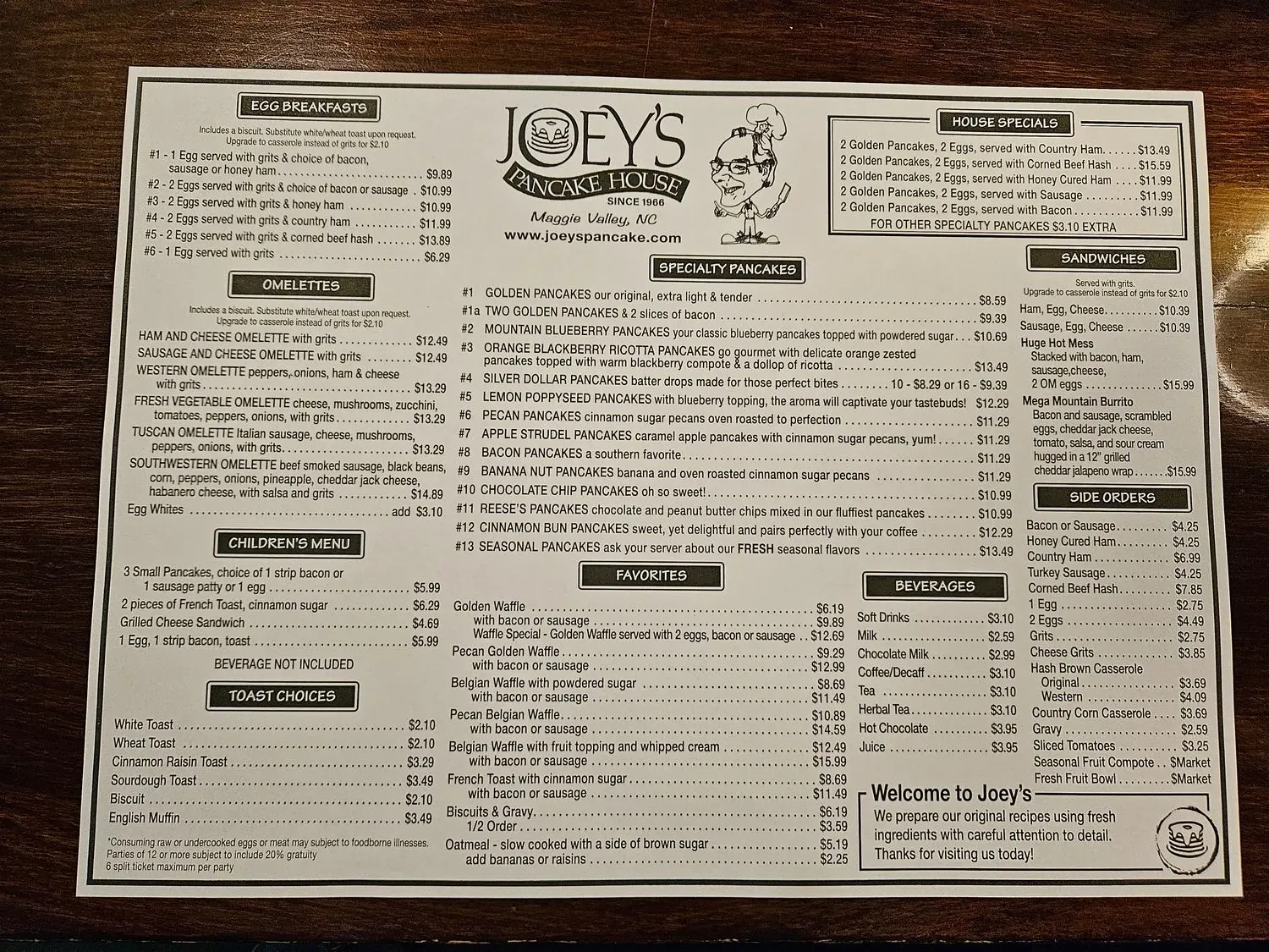 Menu 6