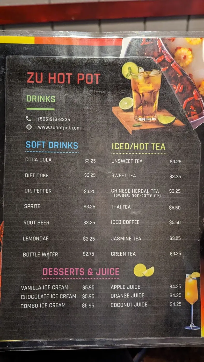 Menu 6