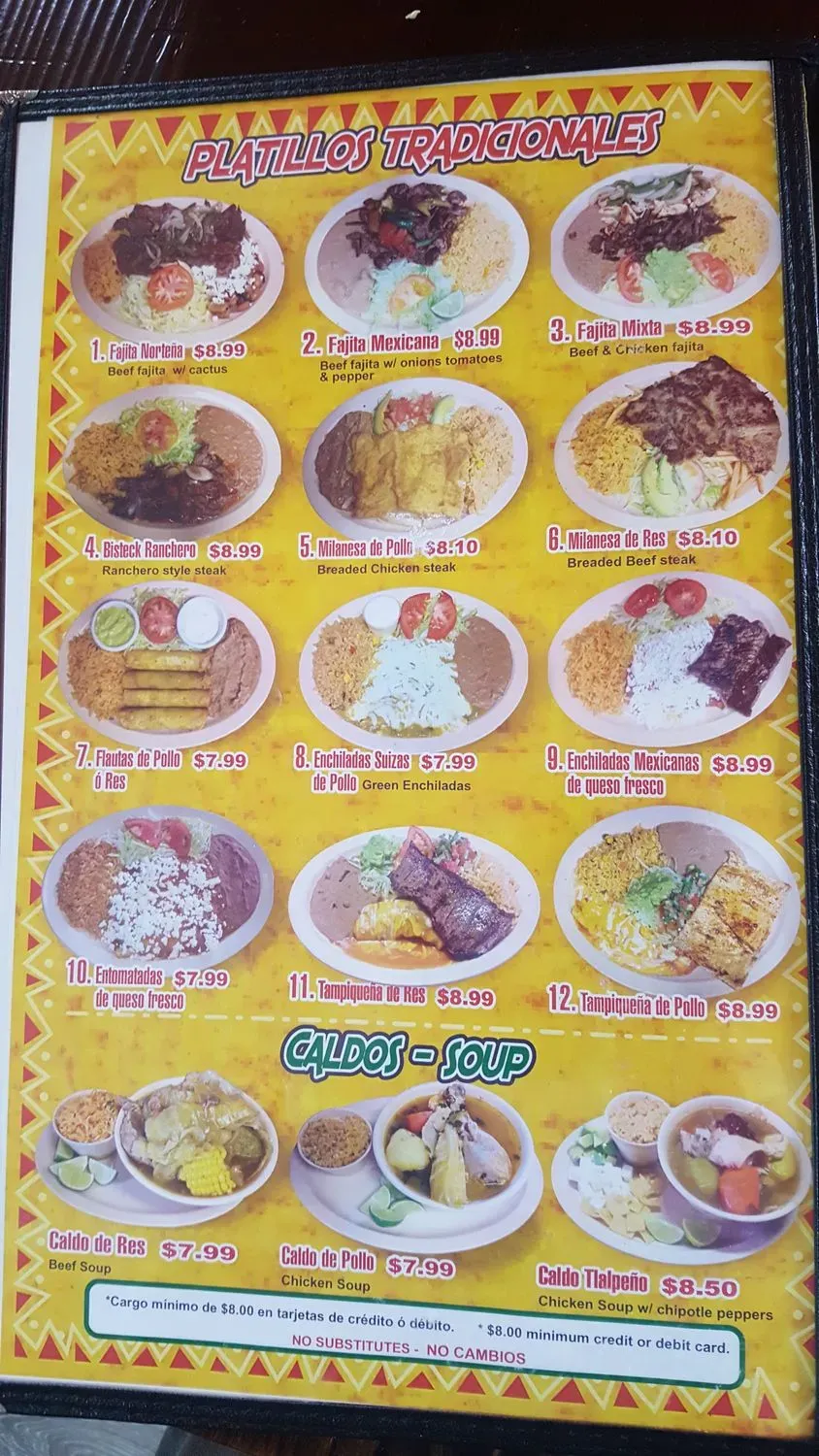 Menu 6